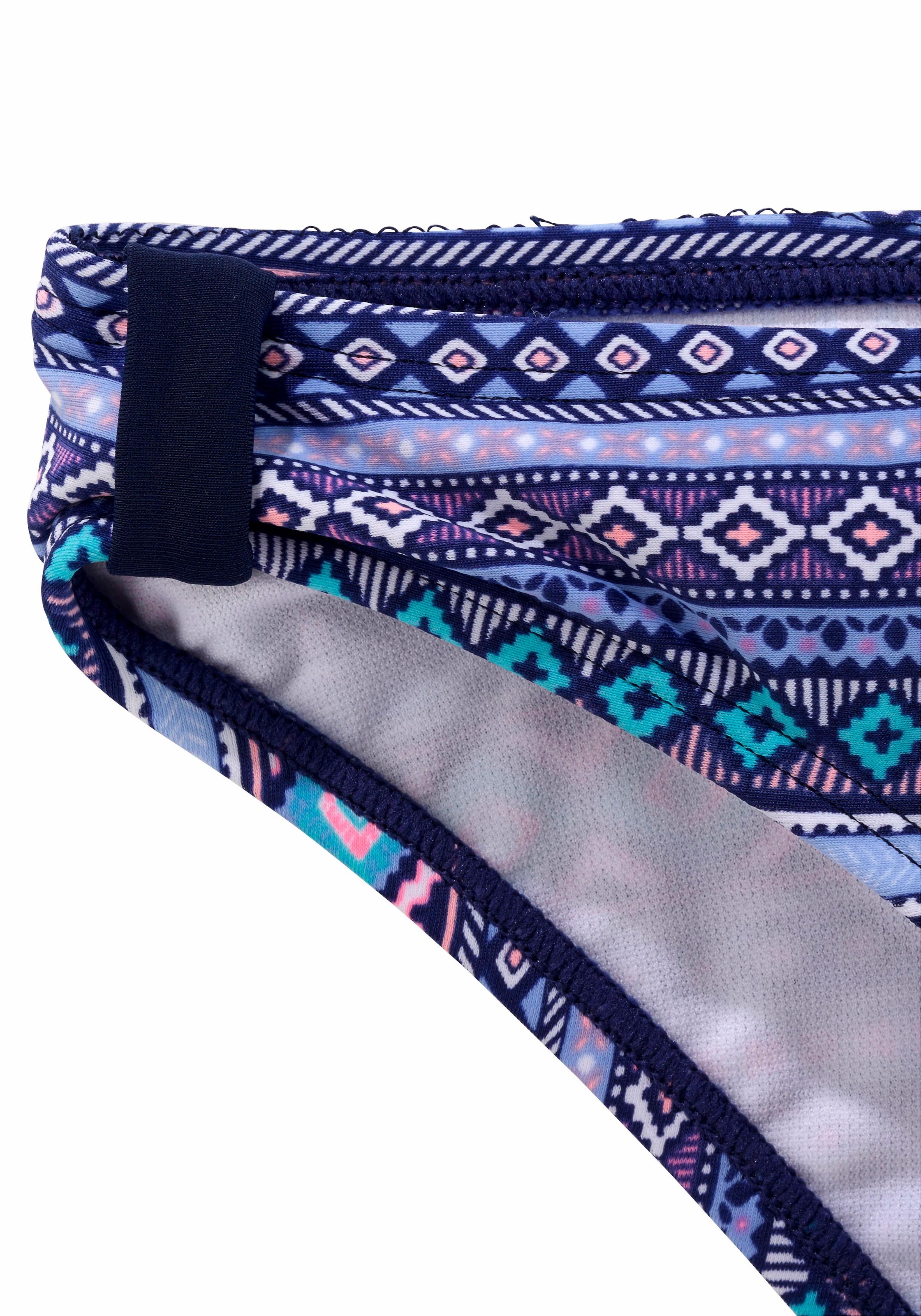 s.Oliver Bandeau-Bikini , mit grafischem Druck