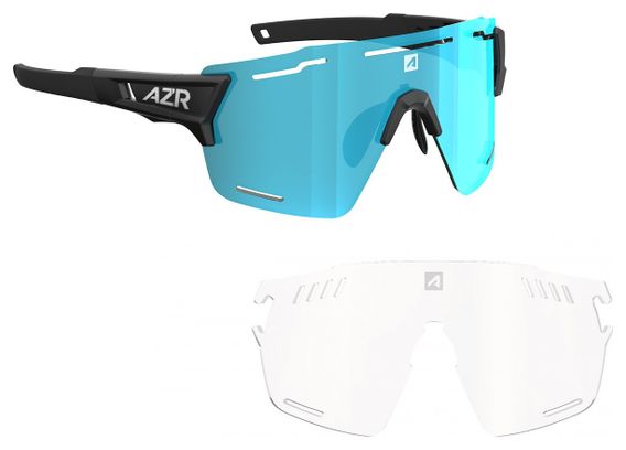 Lunettes AZR Aspin 2 RX Noir/Bleu   Incolore