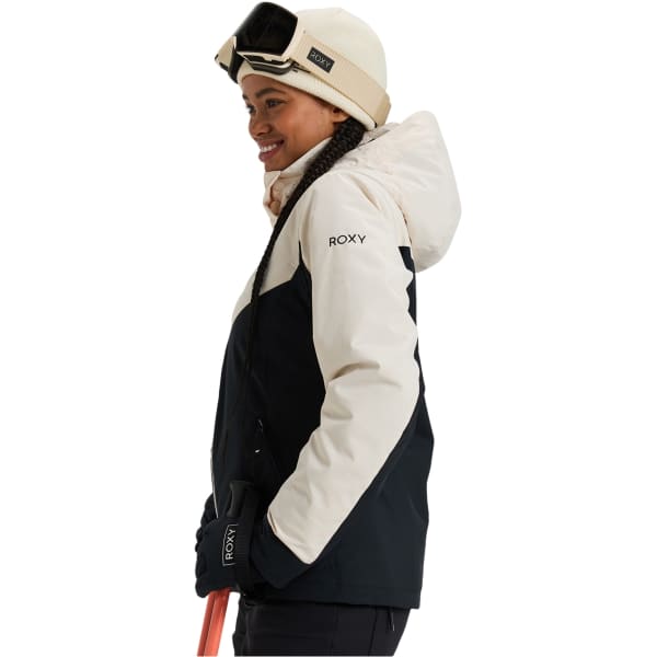 Veste de ski ROXY FREE JET BLOCK JK BUTTERCREAM