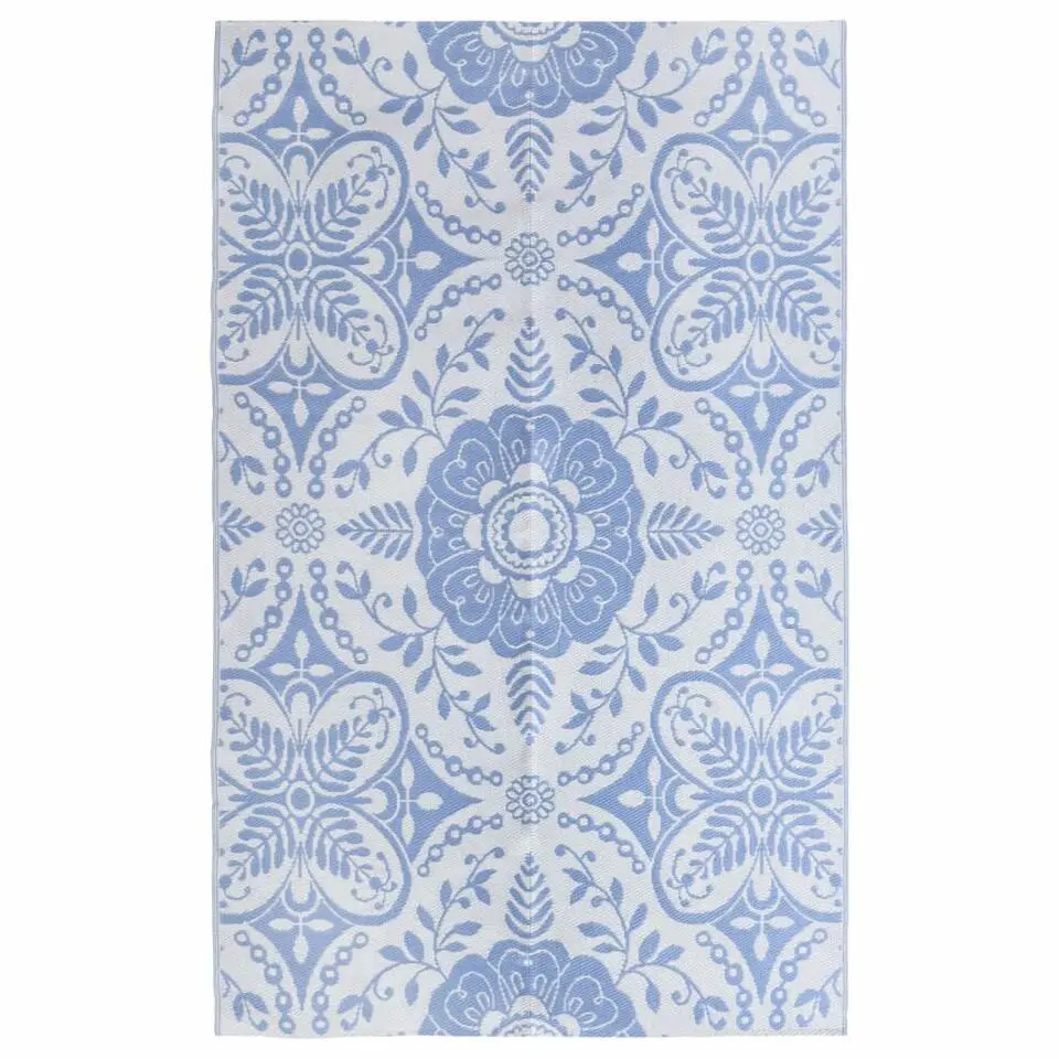 vidaXL - Tuinkleed - Blauw - Polyetheen - 190 x 290 cm