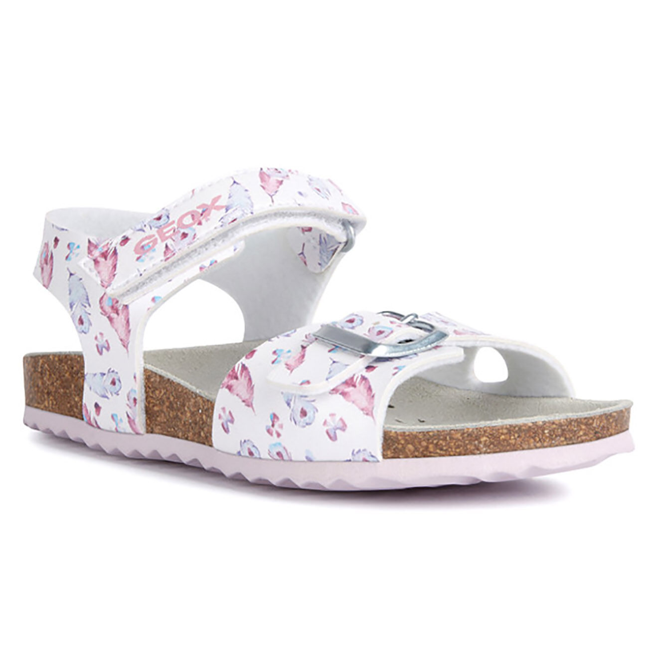 Geox Sandales Adriel blanc/lavande