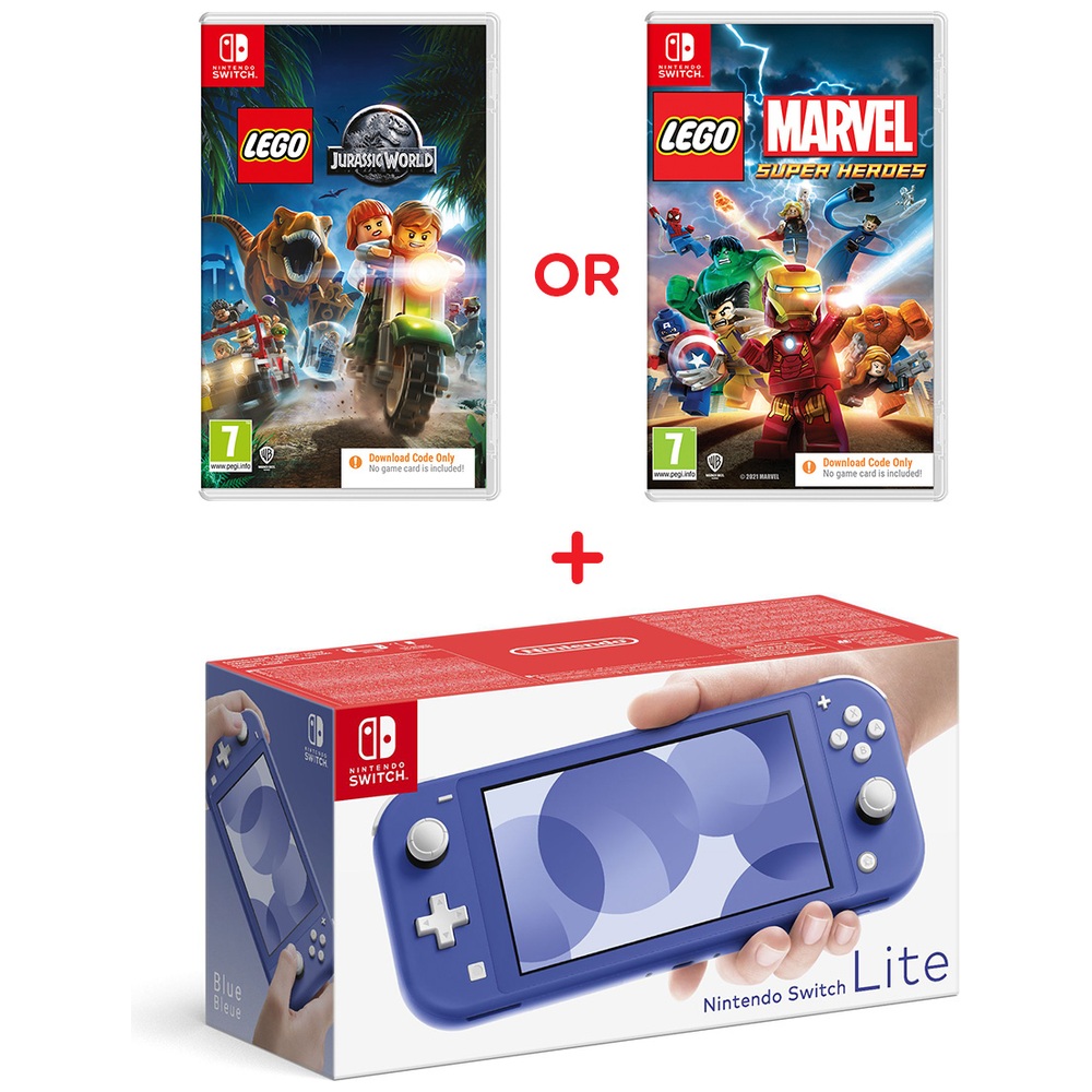Nintendo Switch Lite (Blau) & LEGO Code in der Box auswählen