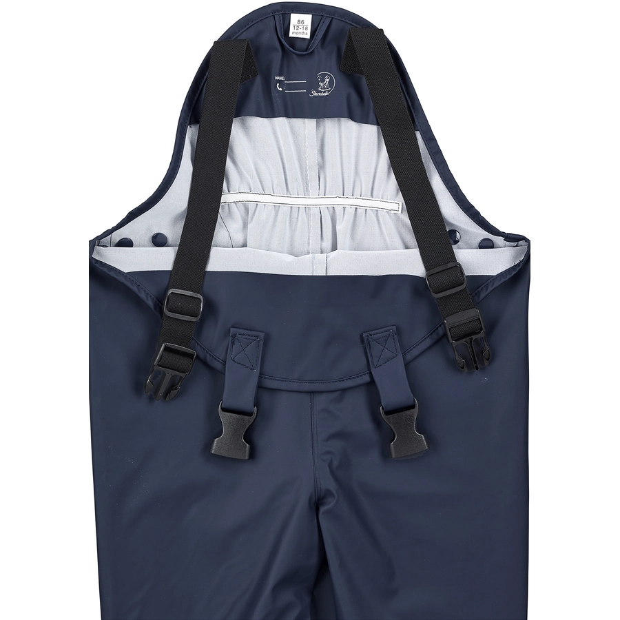 Sterntaler Regenträgerhose ungefüttert marine