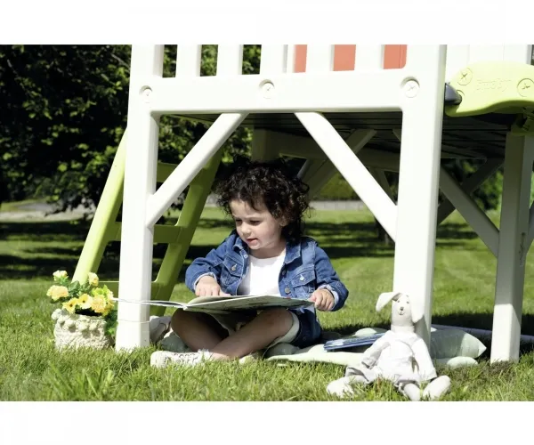 Smoby 810802, Stående legehus, 2 År, 1 dør(e), Rutsjebane, Flerfarvet
