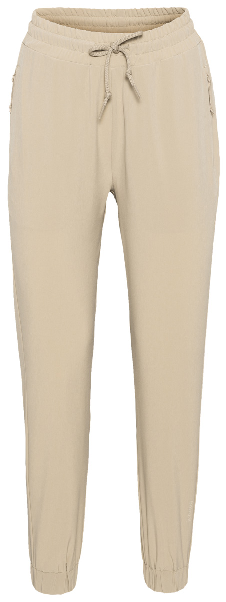 Strut Microfiber Pant Dame Dark Beige