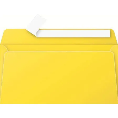 Clairefontaine Umschläge Pollen, DL 110x220mm, 120g, Sonne, 20 Stück