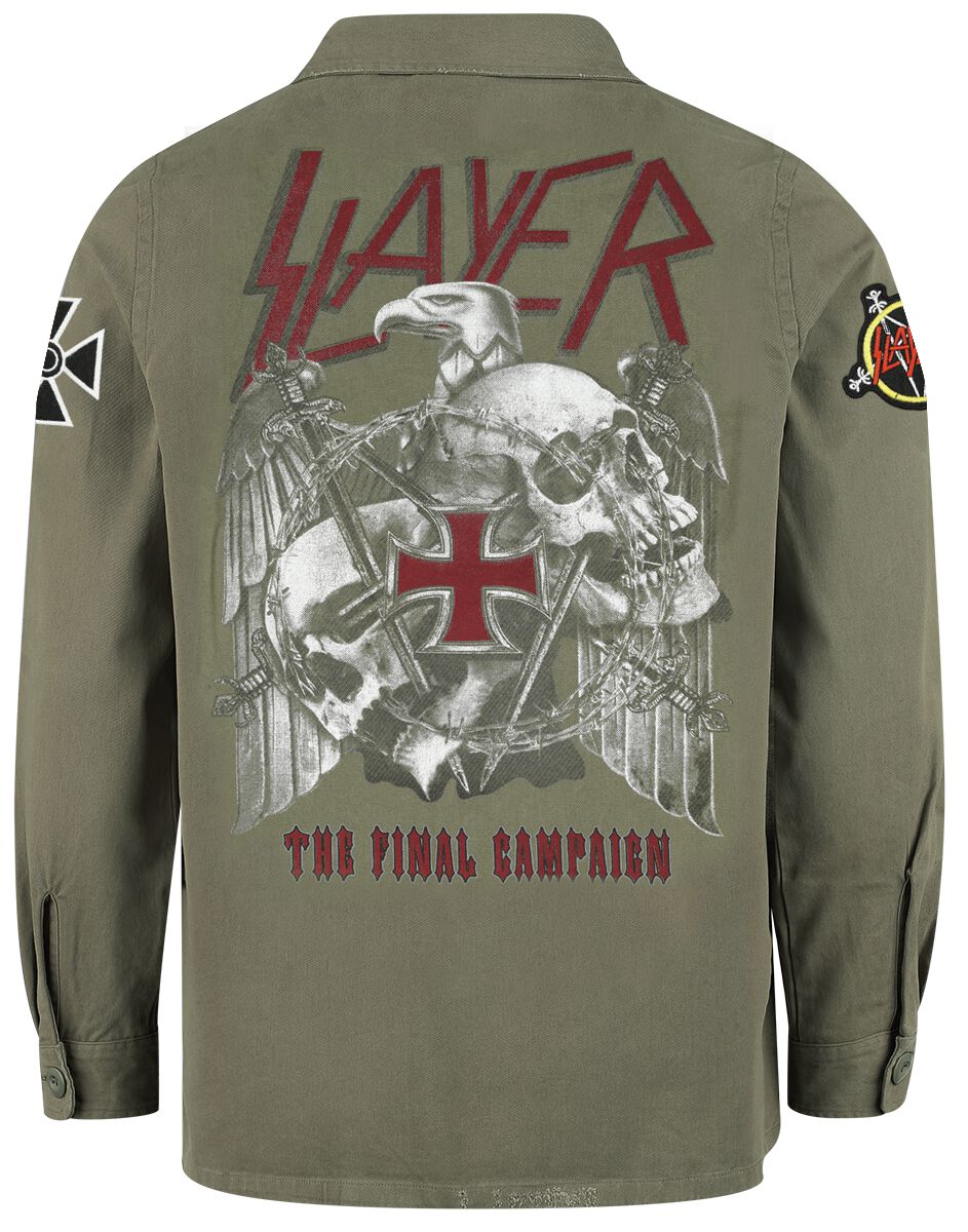 Amplified Collection  Military Shirt - Shacket | Slayer Chemise manches longues