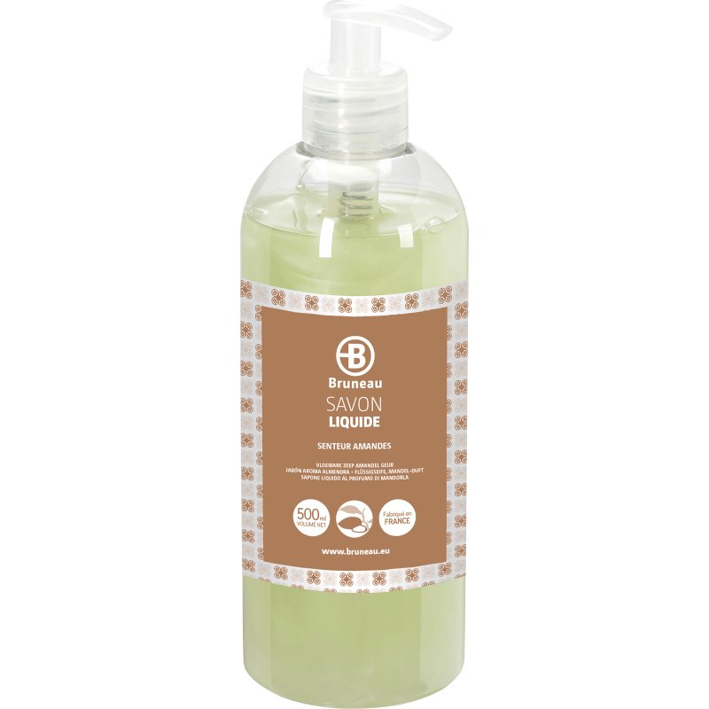 Savon liquide Bruneau Amandes - Flacon de 500 ml