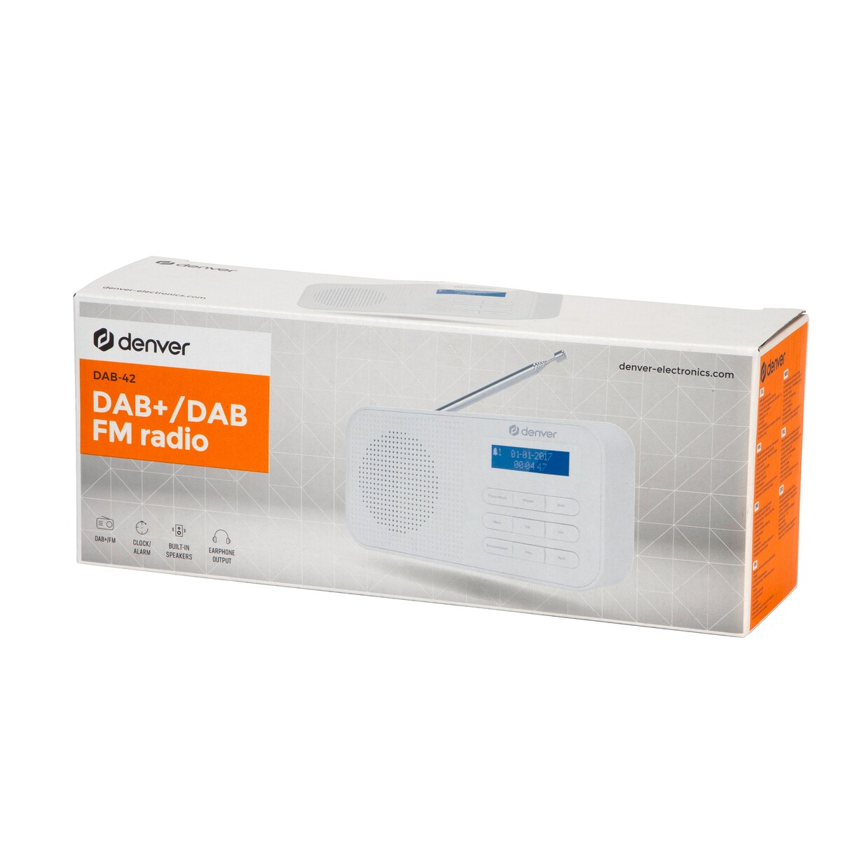Denver Radio DAB-42 weiß