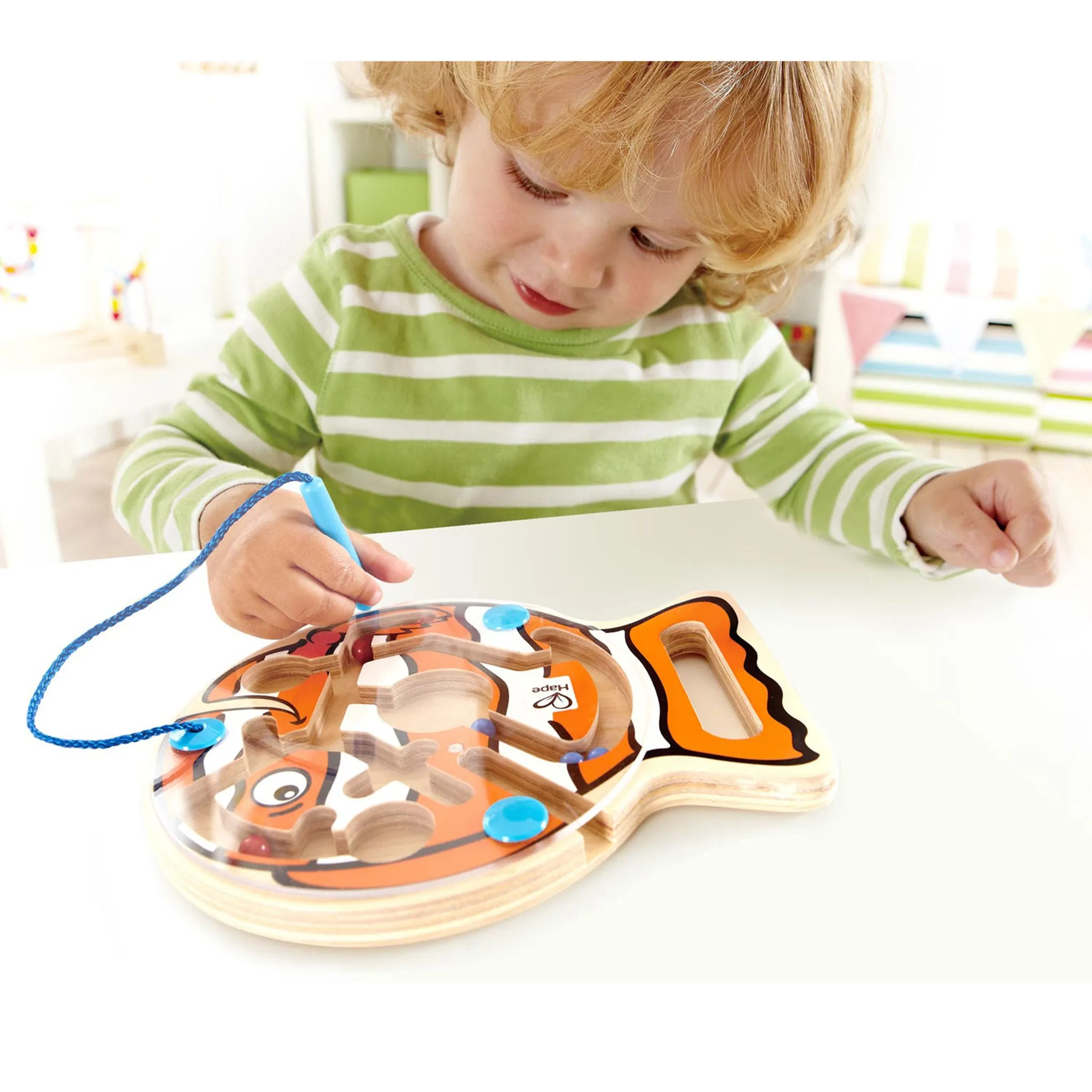 Hape Labyrinthe Avancez les Poissons