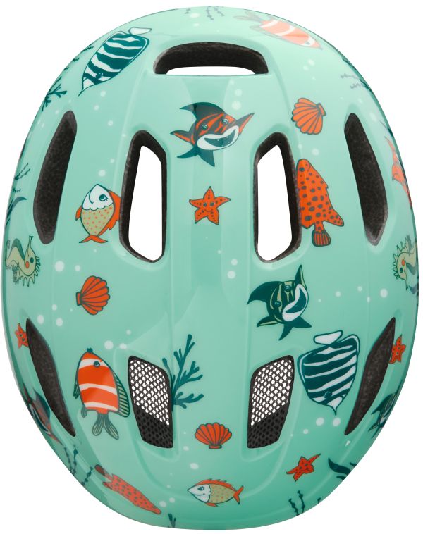 Lazer Pnut Kineticore Børne Cykelhjelm, Sealife