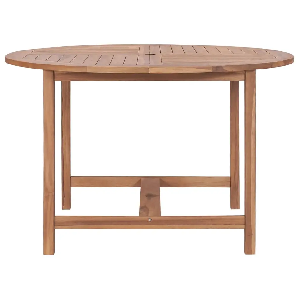 vidaXL - Tuintafel - Bruin - Hout