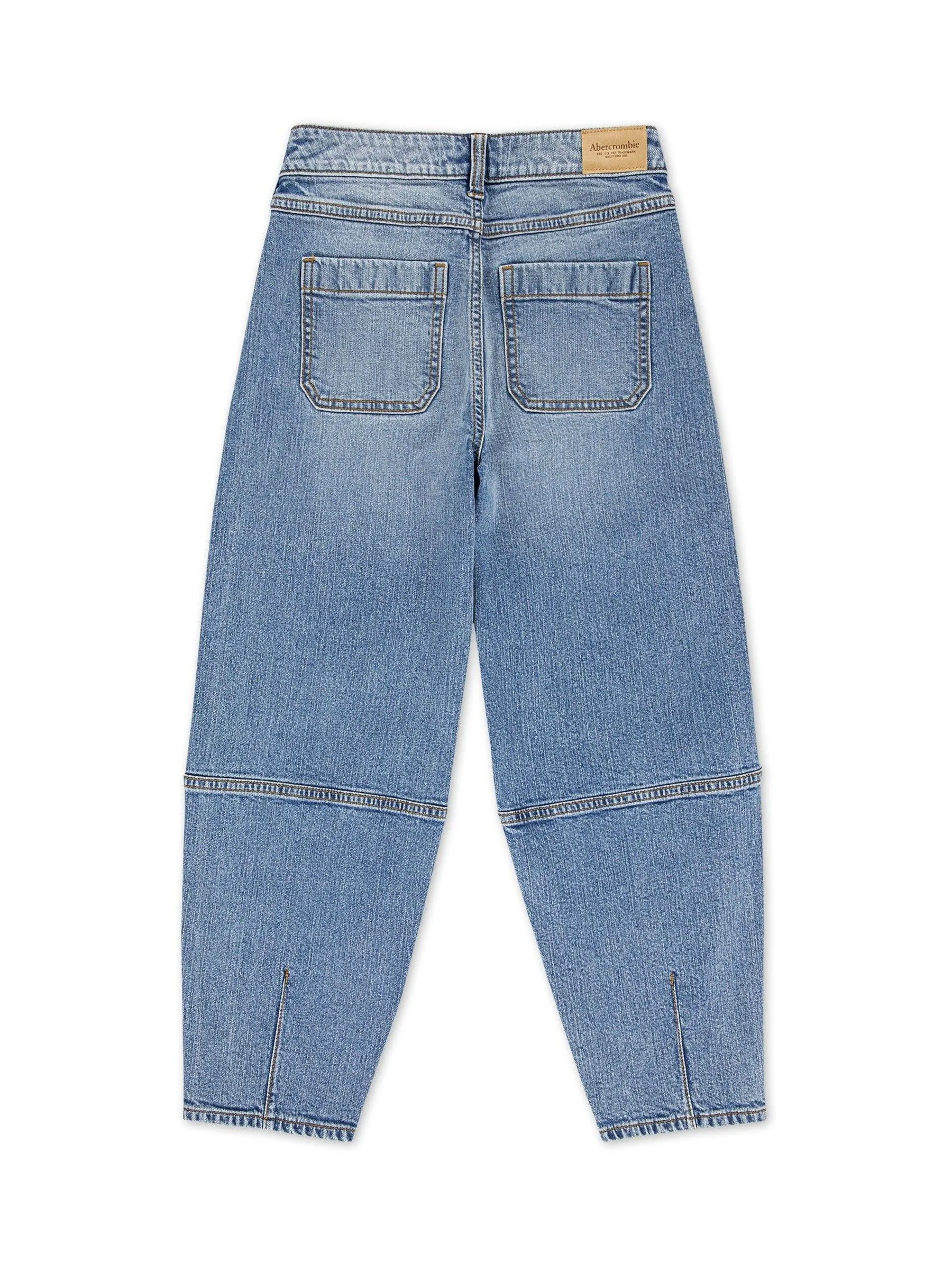 Abercrombie & Fitch High Rise Barrell Jeans