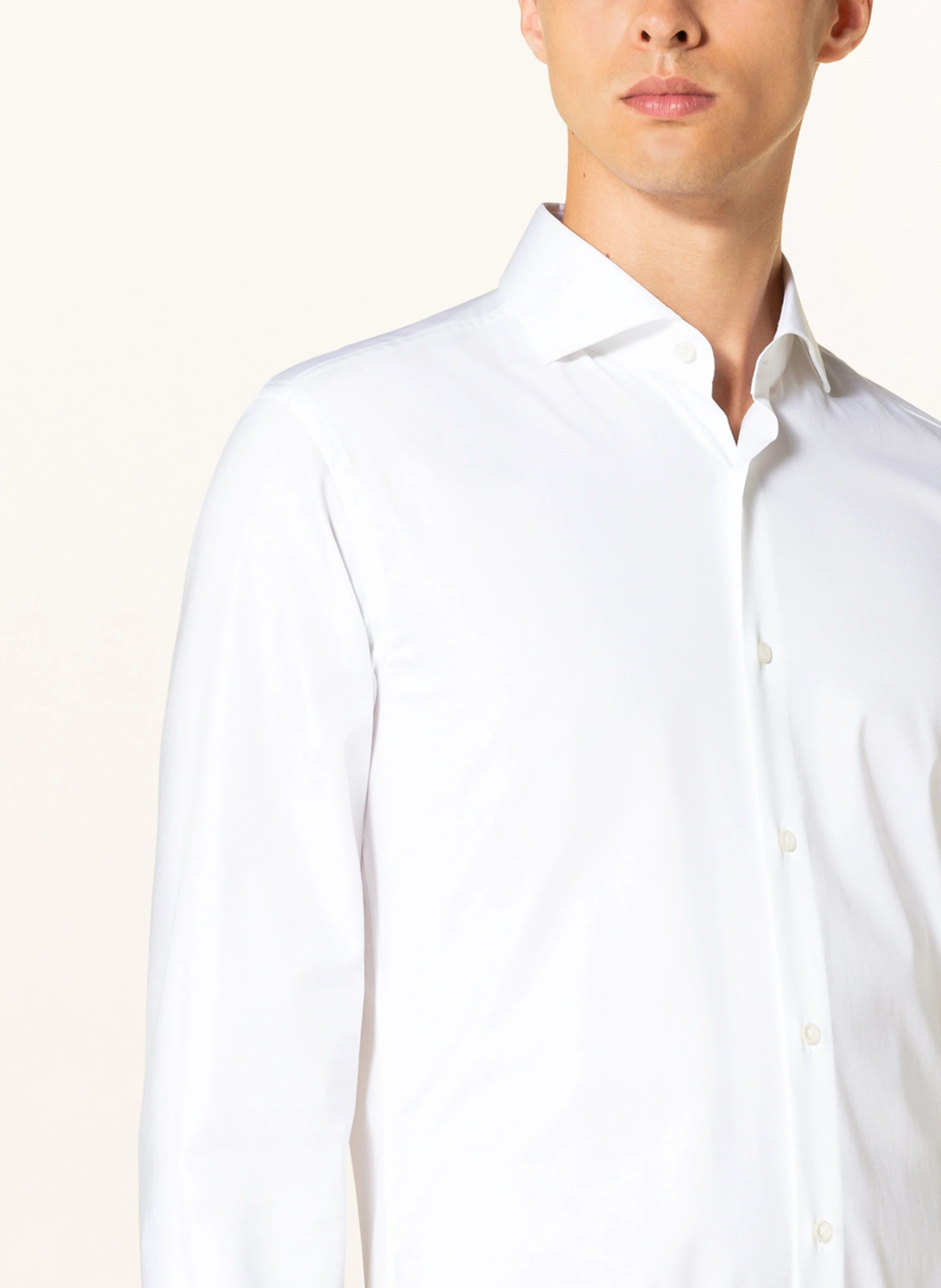 BOSS Hemd HANK Slim Fit mit Umschlagmanschette