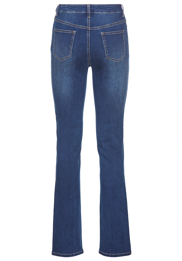 Arizona Gerade Jeans »Ultra-Stretch«, normale Passform,  Comfort Fit,  Used-Look-Waschung