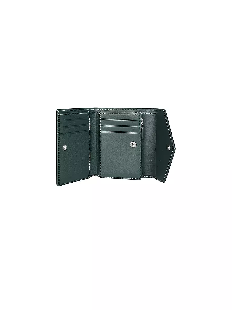 MCM Geldbörse HIMMEL SMALL WALLET dunkelgrün