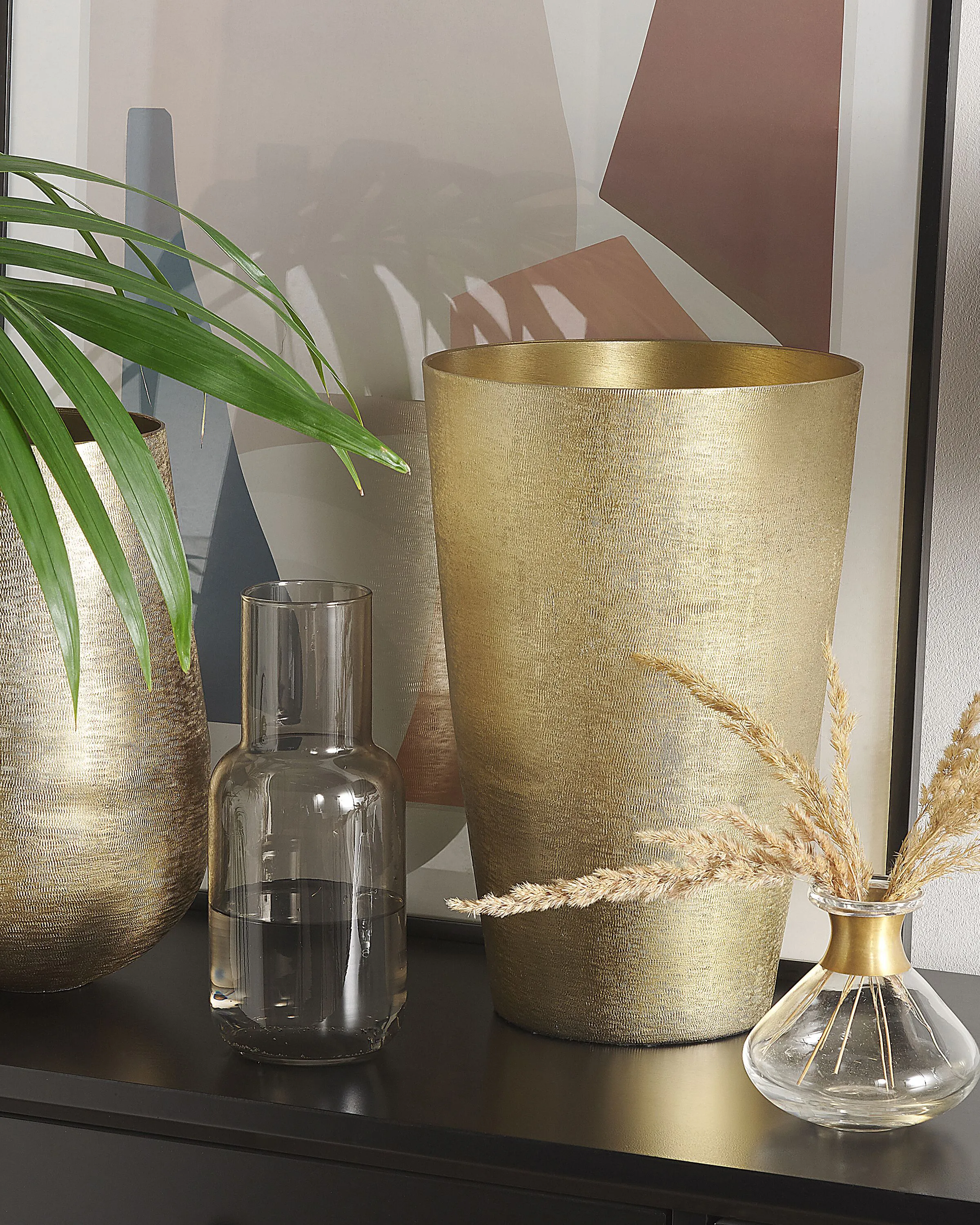 Bloemenvaas AMRIT Metaal 31 cm Goud