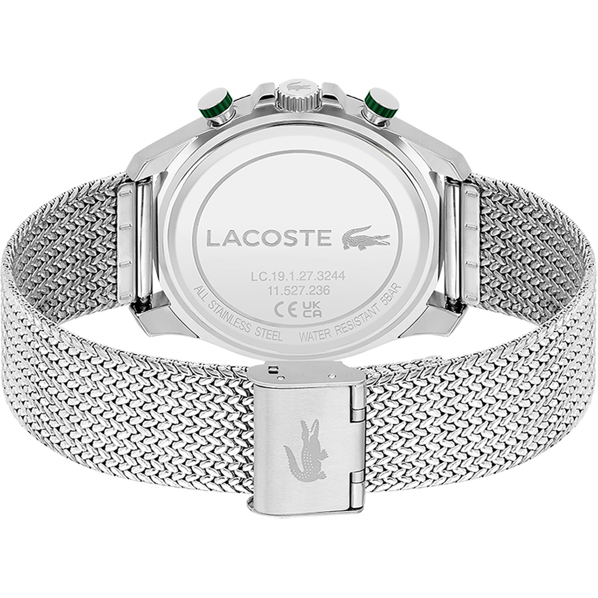 Montre LACOSTE Neoheritage homme bracelet acier gris