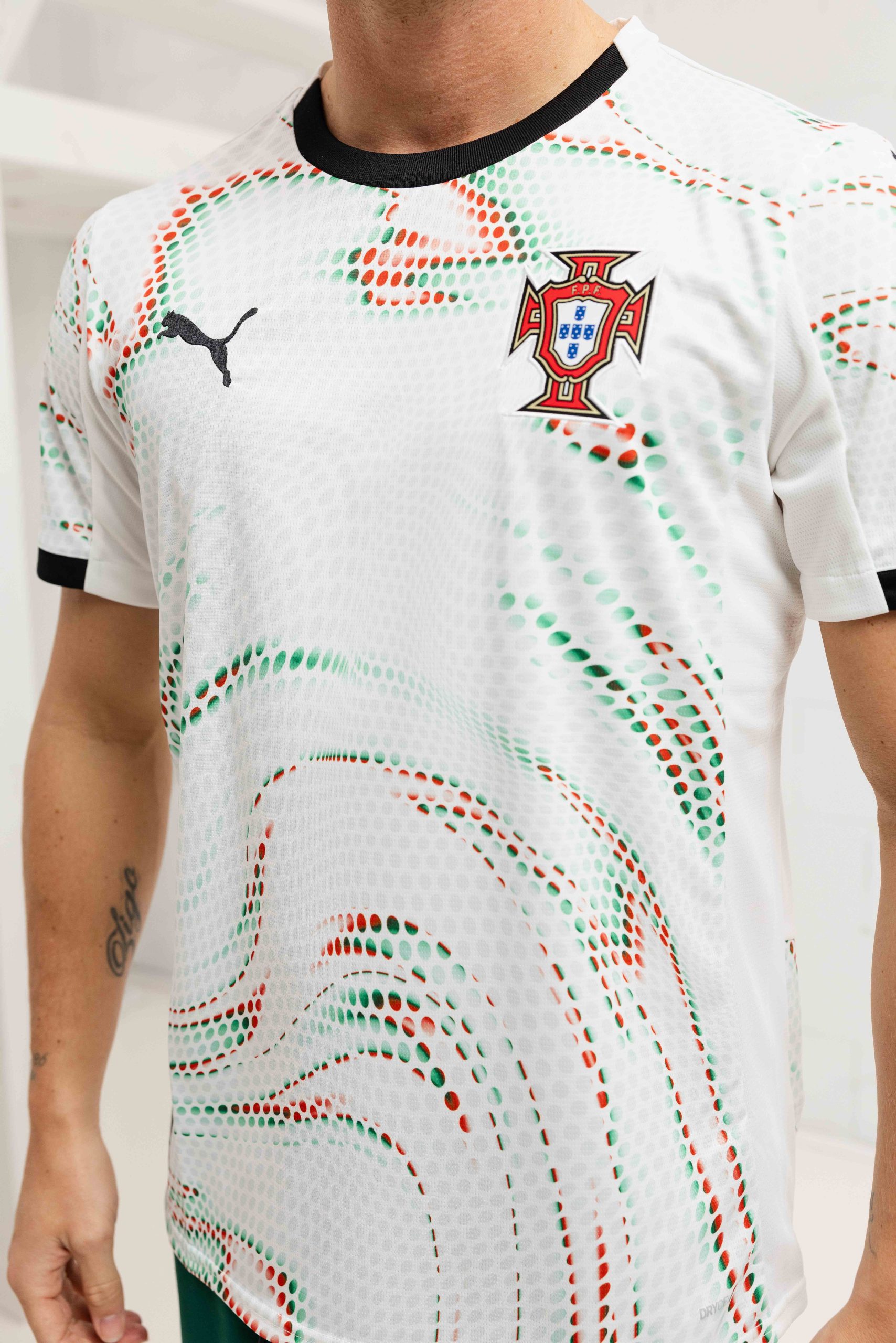 Portugal Uit Shirt Heren Wit 2025/2026