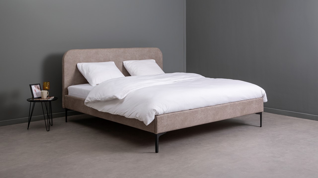 Bed Noor jeep zilver