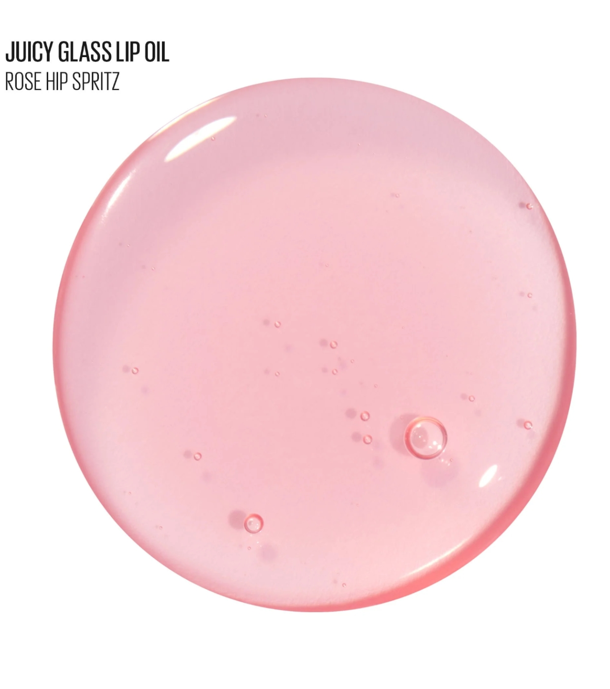 Kaja - Óleo labial Juicy Glass - 01: Rose Hip Spritz