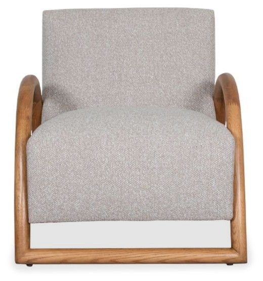 Fauteuil Naturel Eiken Viggo B70 x D90 x H74 cm