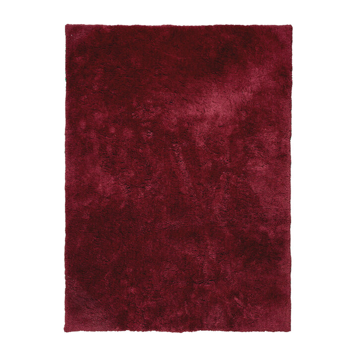 Wasbaar hoogpolig vloerkleed - Ziggy Rood | Warm