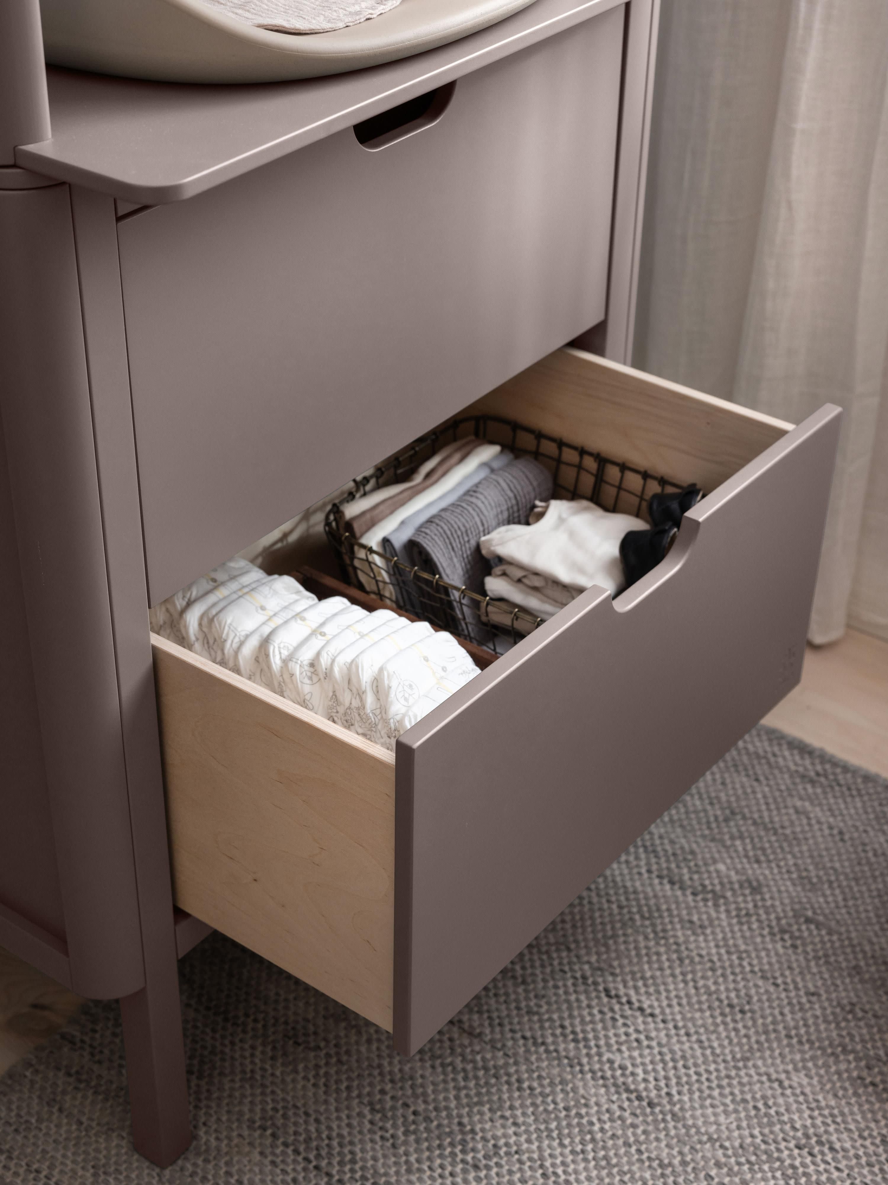 Houten commode Sebra met lades