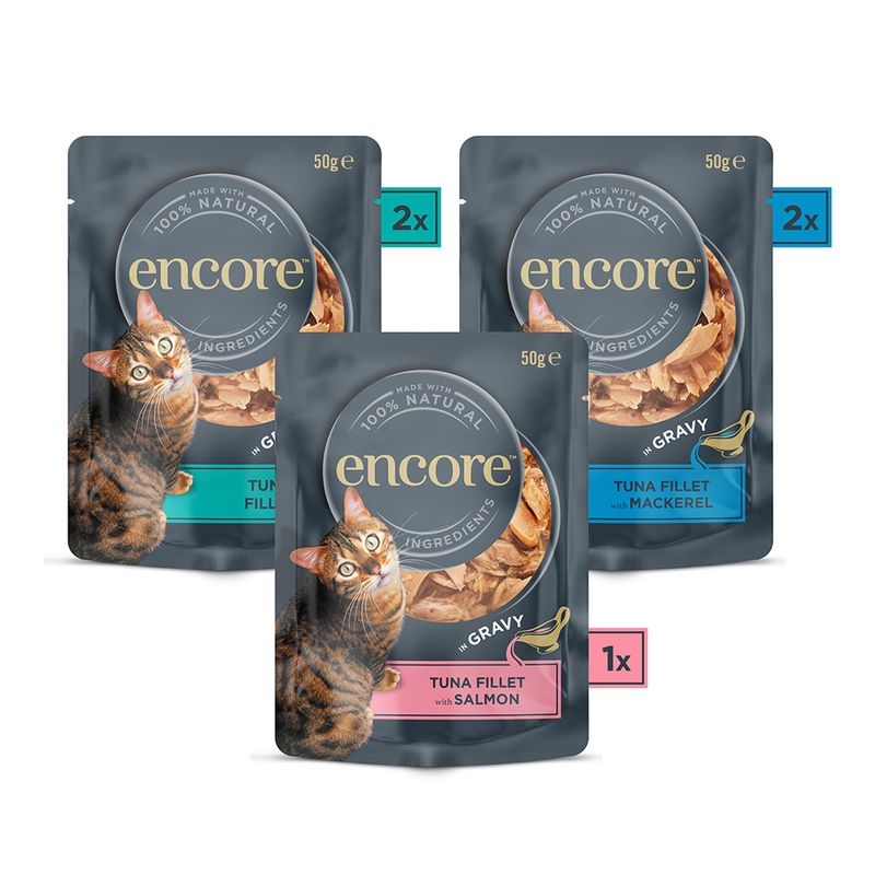 Lot mixte Encore en sauce 5 x 50 g