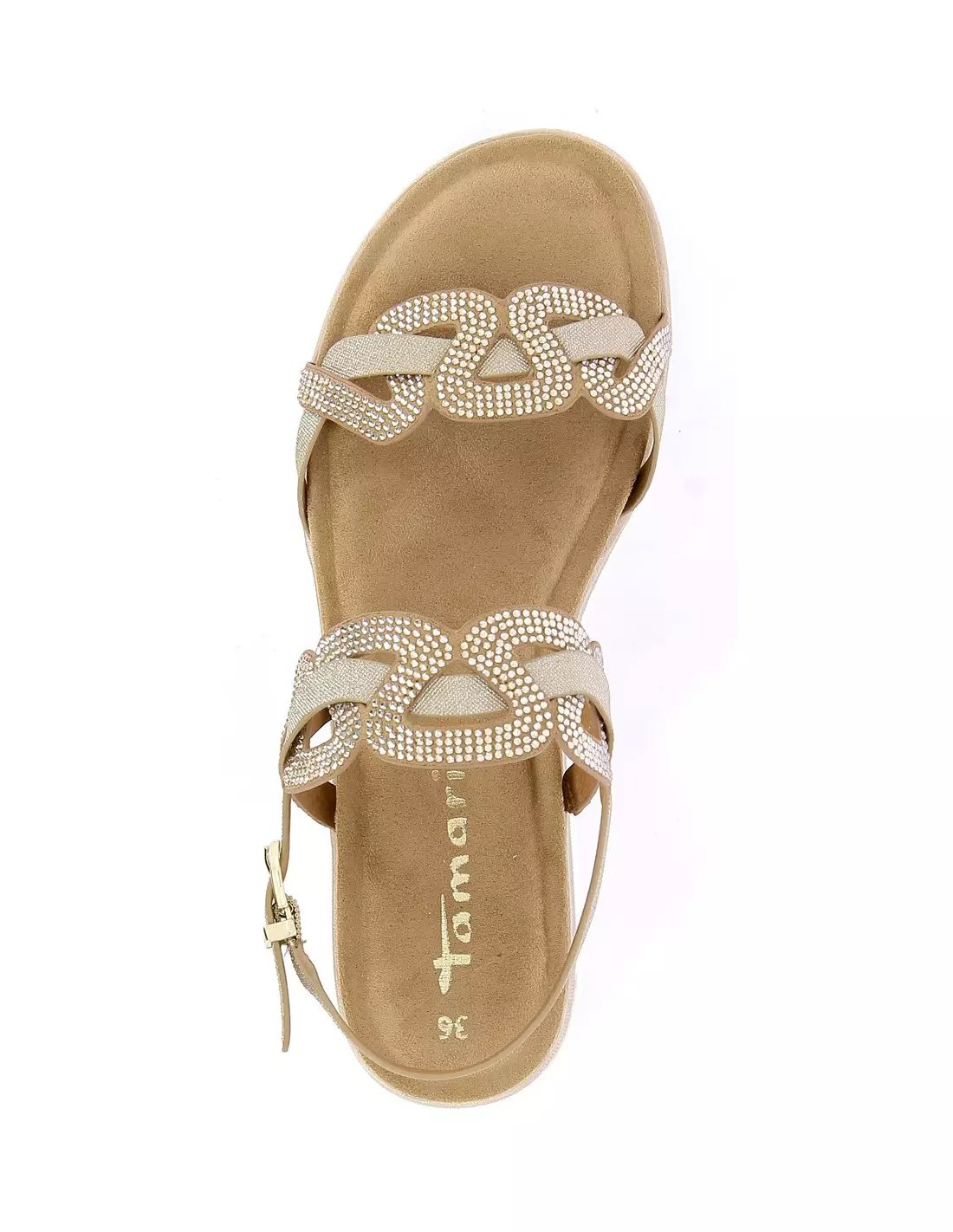 TAMARIS 28716 20 - Sandales & nu-pieds Almondcomb
