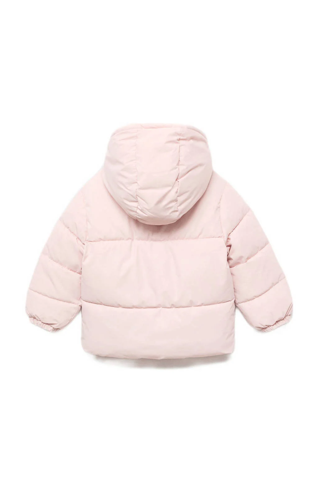 Mango Kids gewatteerde jas lichtroze