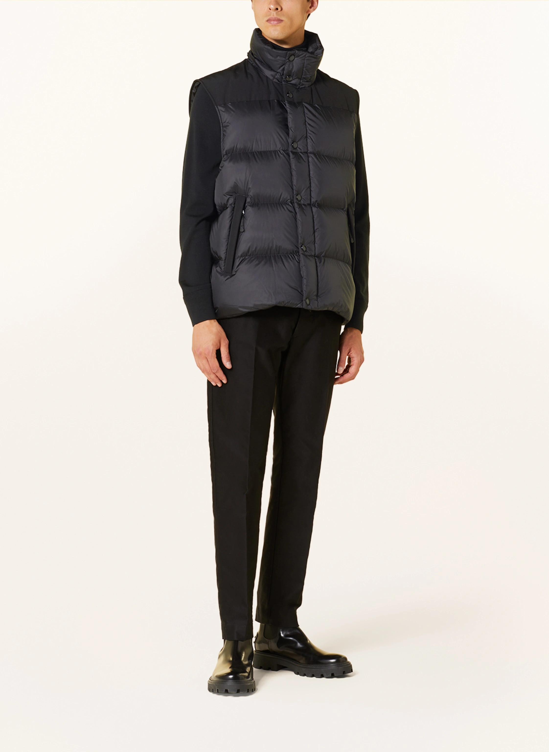 BURBERRY Daunenjacke LEEDS mit abnehmbaren Ärmeln