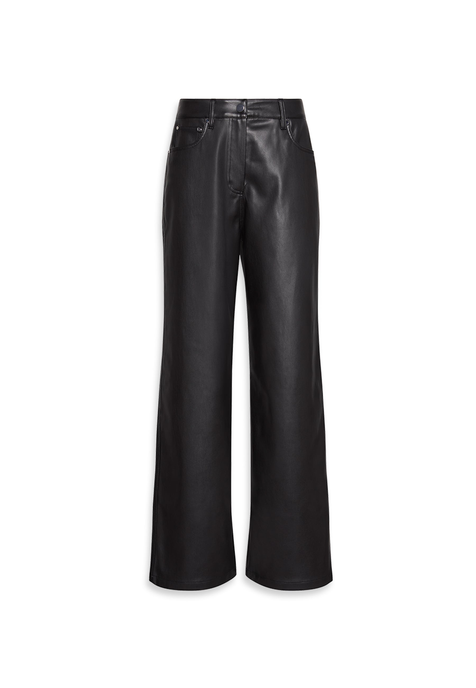 Calvin Klein Jeans Lederimitathose »FAUX LEATHER 5PKT PANT«  Regular fit