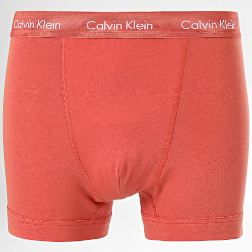 Lot De 3 Boxers U2662G Beige Vert Kaki Orange