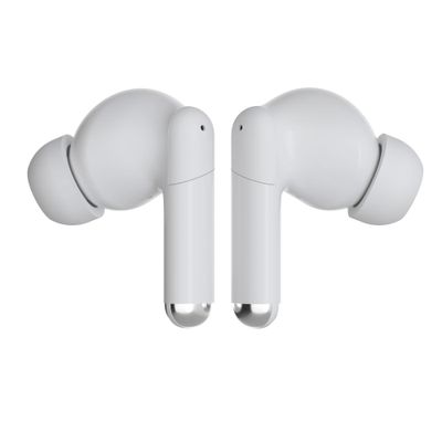 Force Play - Kit main libre - écouteur sans fil bluetooth - blanc