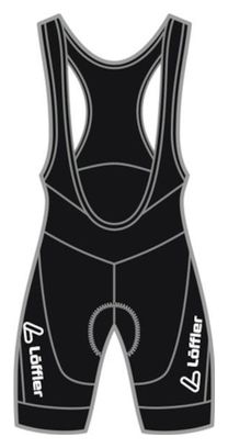 Cuissard cycliste Loeffler M Cuissard à bretelles Winner II 2022 Homme-Noir