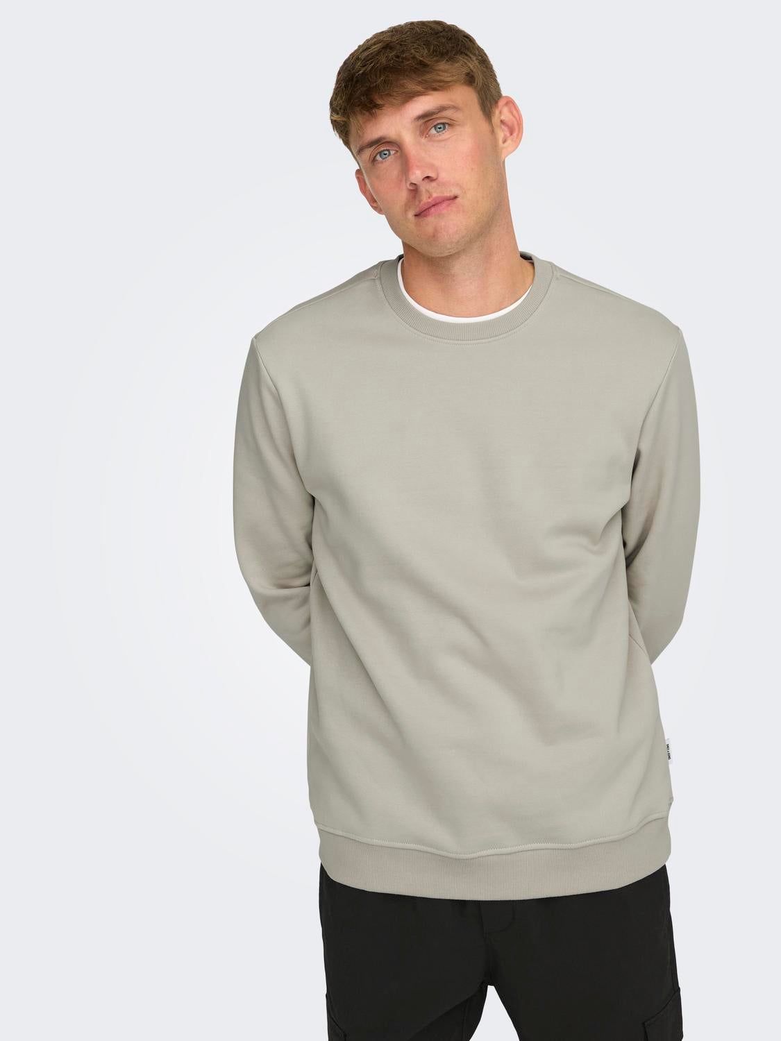 ONSCONNOR Sweatshirt Silver Lining
