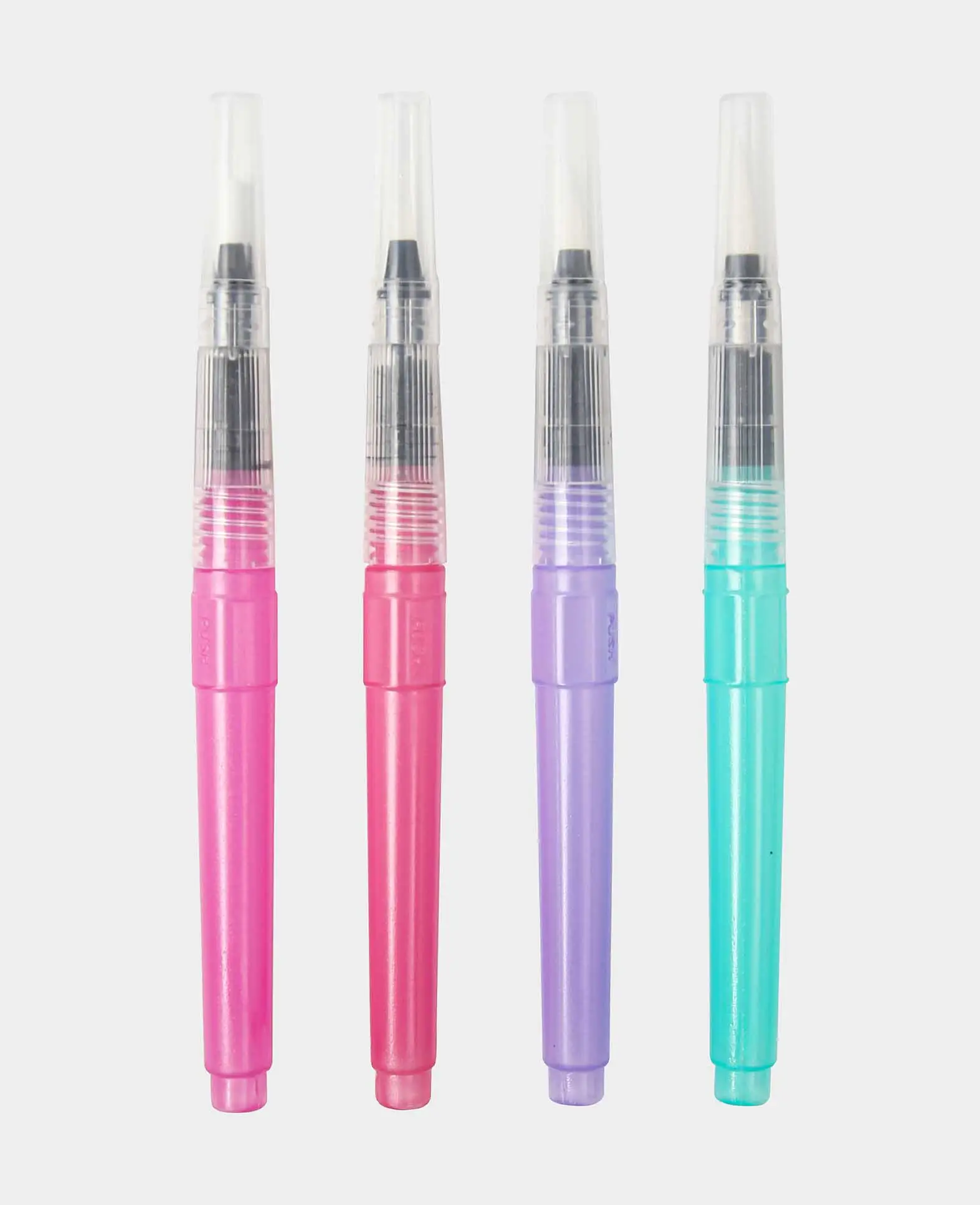 (4er Set) Wassertankpinsel Künstler Pinsel für Aquarell Malerei / Kalligraphie