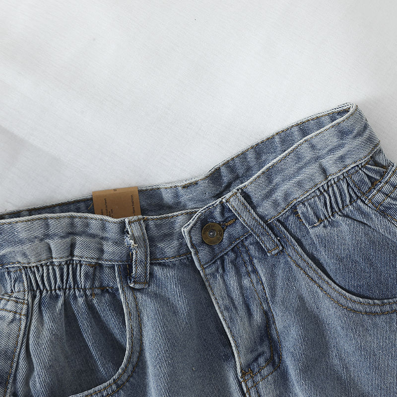 Dudu - Denim shorts met hoge taille