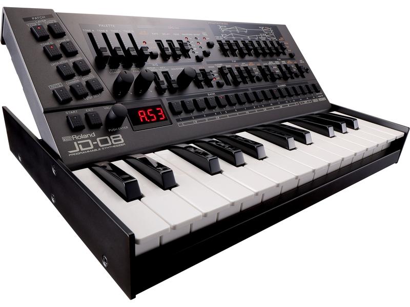 Roland Synthesizer JD-08 Moderne Wellenformen des JD-800 mit fortschrittlicher Modelling-Technologie