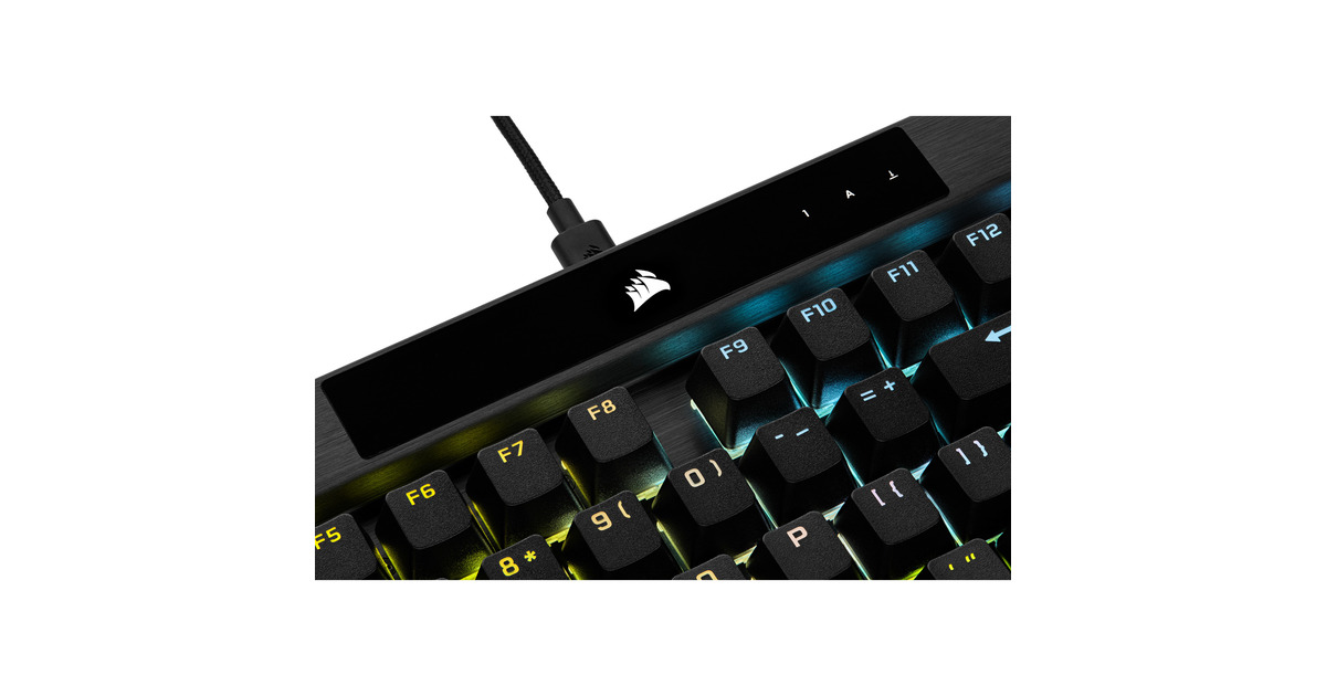 CorsairK70 RGB PRO Mechanical Gaming Keyboard  (Zwart, US lay-out, Cherry MX Speed Silver, RGB leds, PBT double-shot)