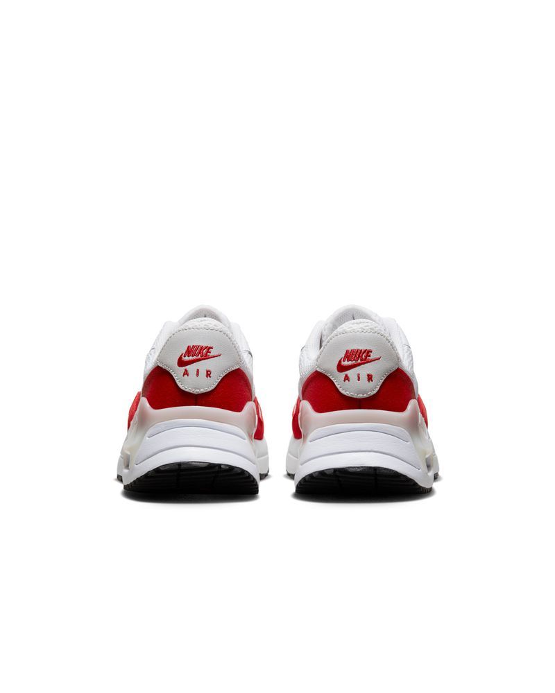 Chaussures Nike Air Max SYSTM Blanc & Rouge pour homme