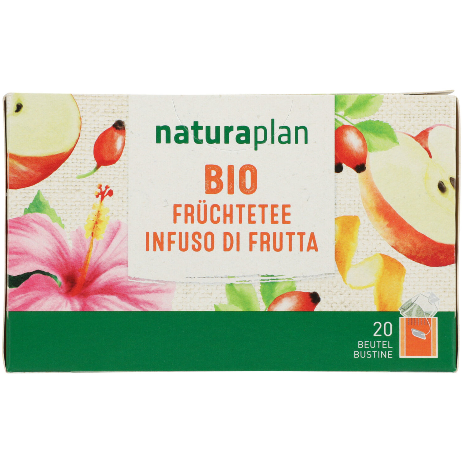 Naturaplan Bio Früchtetee 20 Beutel