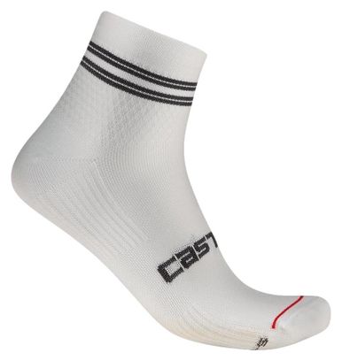 Chaussettes Castelli Anima 7 Blanc