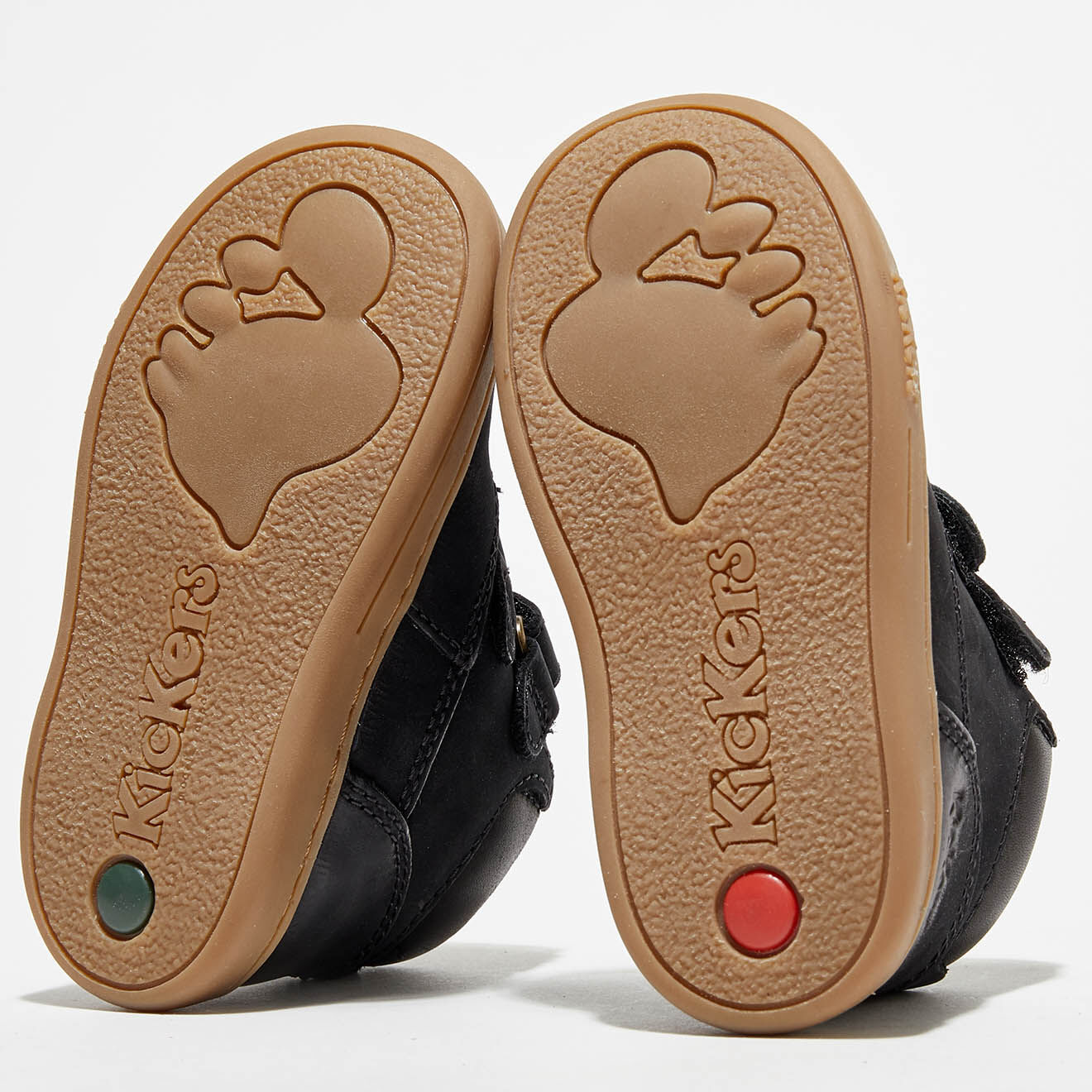 Kickers Sneakers en Cuir Tackeasy noires