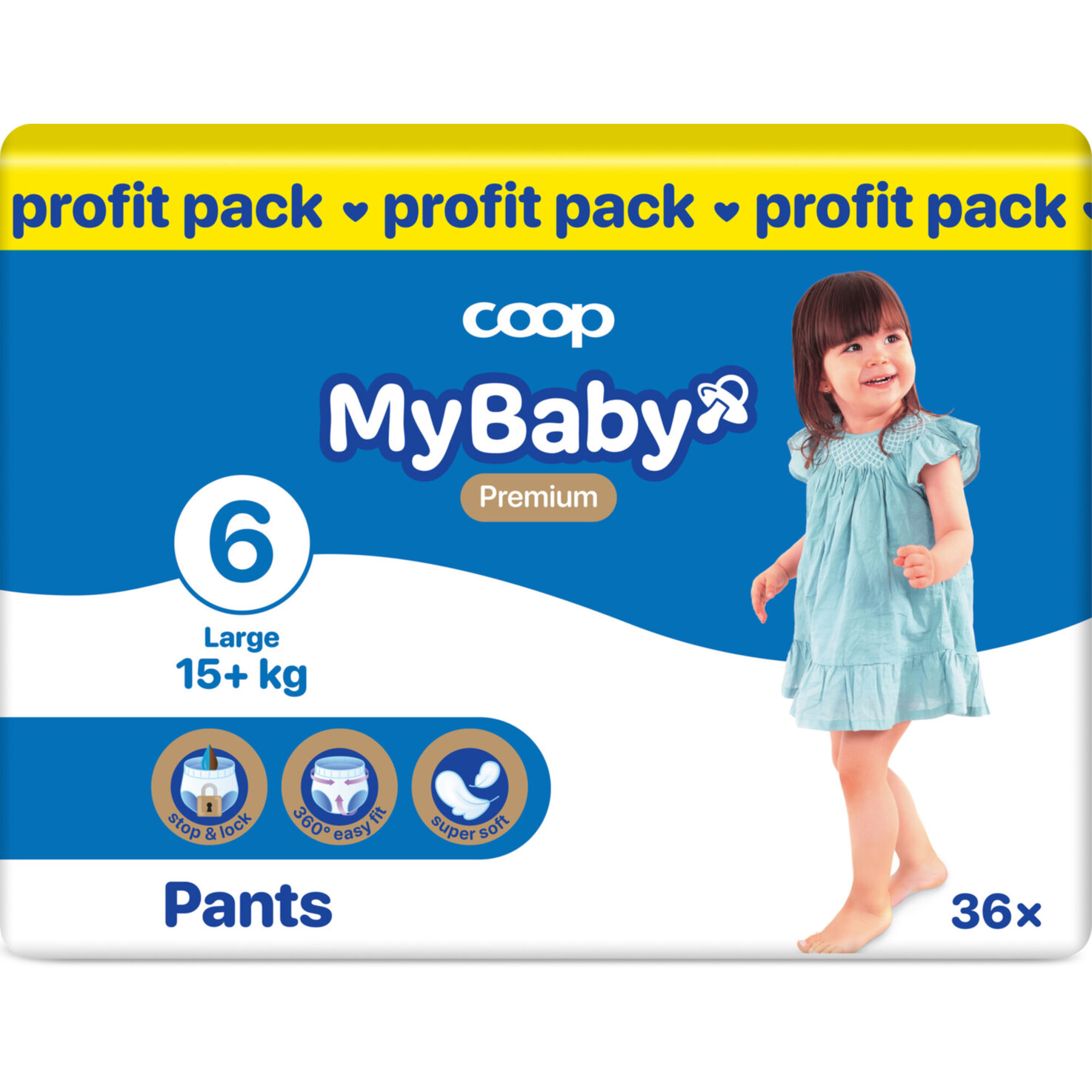 My Baby Pants 6 Large Profit Pack 36 Stück