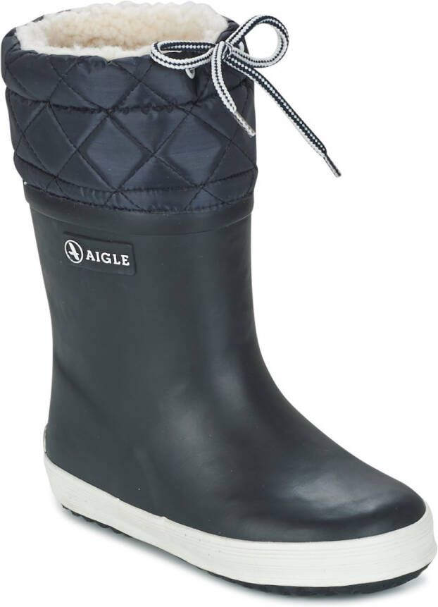 Aigle Giboulee Laars Junior Marineblauw Wit