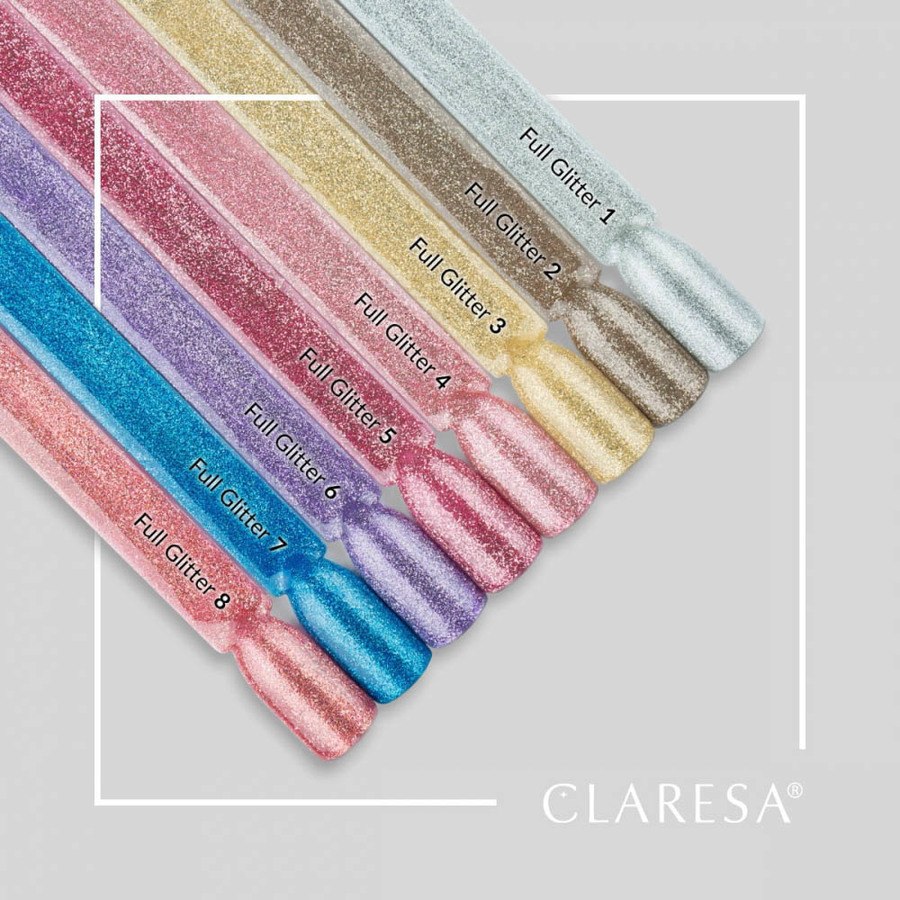 Claresa Nail Polish Hybrid Soak Off Full Glitter 01 5ml
