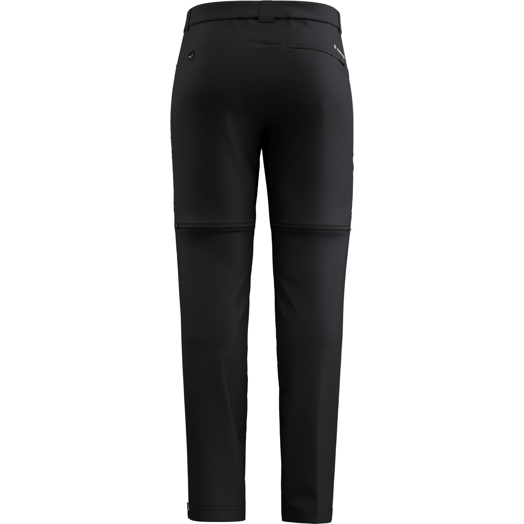 SALEWA Puez Talveno DST Zip-Off Softshellhose Herren black out