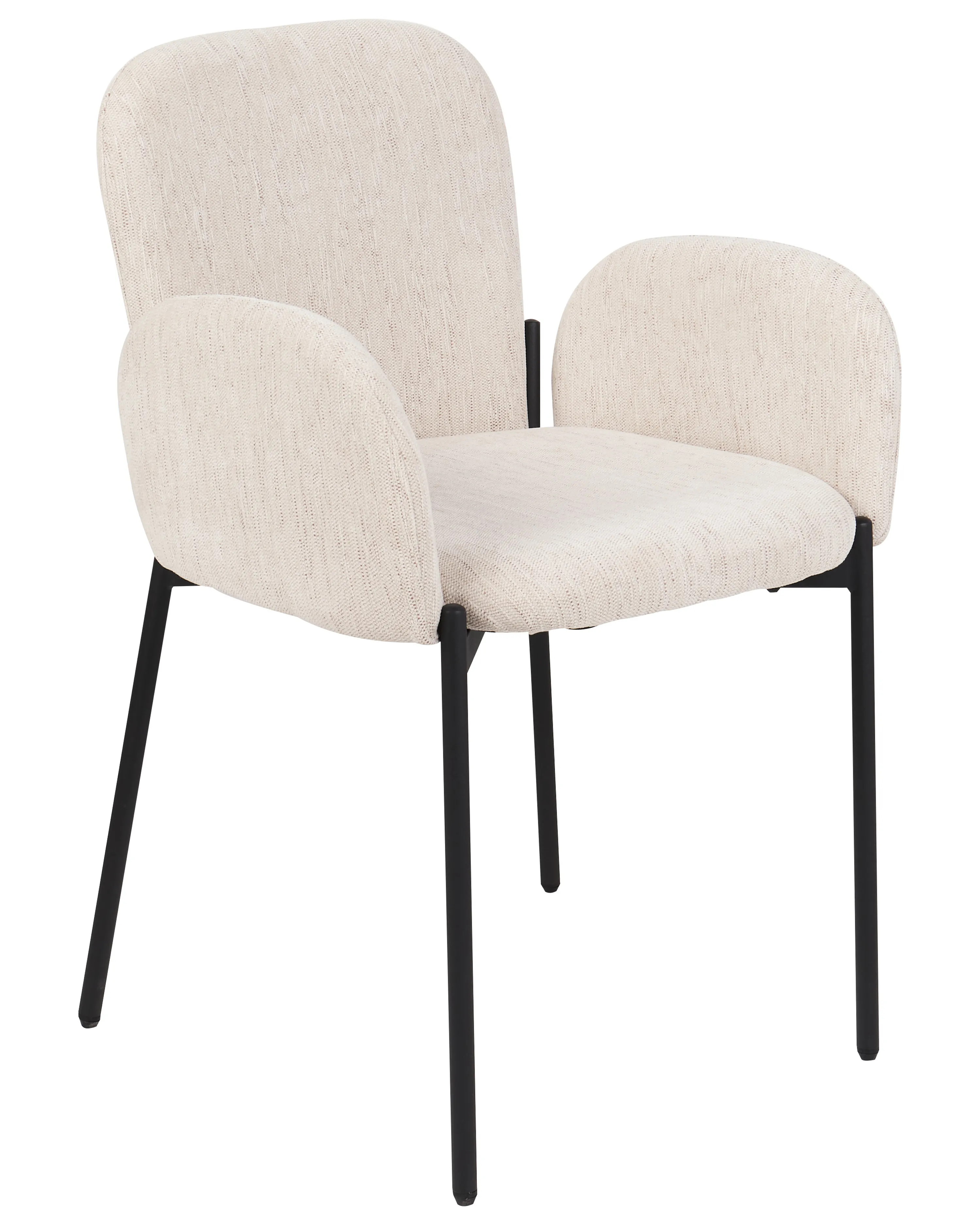 Set van 2 eetkamerstoelen ALBEE Beige